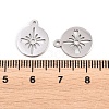 Valentine's Day 304 Stainless Steel Charms STAS-E521-05P-3