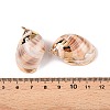 Natural Sea Shell Pendants SSHEL-N038-51-3