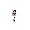 Fortune Cat Iron Art Wind Chime Decoration PW-WGDB889-02-1