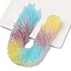 Transparent Painted Glass Beads Strands DGLA-A034-T1mm-A15-1