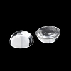 Transparent Half Round Glass Cabochons X-GGLA-R027-20mm-4