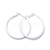 Alloy Big Hoop Earrings for Women EJEW-M201-01F-1