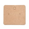 Blank Kraft Paper Earring Display Cards X1-CDIS-G005-05-1