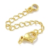 Brass Chain Extender KK-P284-09G-01-1