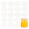 Plastic Bottle Caps Replacement for Glass Pudding Bottle AJEW-WH0347-40A-1