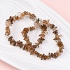 Natural Rutilated Quartz Chip Beaded Stretch Bracelets for Women Men BJEW-L038-01A-3