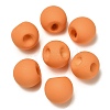 Rubberized Acrylic Beads OACR-G012-05J-1