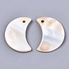 Natural Freshwater Shell Pendants X-SHEL-R113-09-3