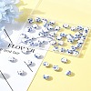 50Pcs Handmade Blue and White Porcelain Beads PORC-FS0001-07-9