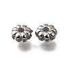 304 Stainless Steel Corrugated Beads STAS-V009-12B-P-1