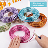 Round Anodized Aluminum Wire AW-BC0007-4.0mm-05-6