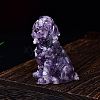 Resin Cocker Spaniel Sculpture Display Decorations PW-WGDC46E-06-1