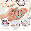 120Pcs 12 Colors Korean Waxed Polyester Cord Bracelet Making AJEW-TA0001-23-14