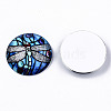 Glass Cabochons GGLA-S036-07-4