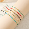 Glass Bead Bracelet Sets for Women PH1817-1