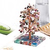 Natural Tourmaline Chips Tree of Life Decorations PW-WGFDACD-05-1