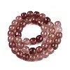 Natural Strawberry Quartz Beads Strands G-T138-146-2