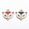 Alloy Enamel Charms X-PALLOY-P118-28-1