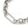 Non-Tarnish 201 Stainless Steel Figaro Chain Bracelets STAS-Z056-09P-2