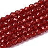 Imitation Jade Glass Beads Strands GLAA-T028-2mm-11A-1