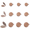 12Pcs 3 Styles 304 Stainless Steel Cuff Earrings EJEW-HS0001-36RG-1