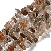 Natural Rutilated Quartz Beads Strands G-M205-92-1