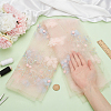 Flower Pattern Polyester Fabrics DIY-WH0622-079-3
