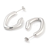 Non-Tarnish 304 Stainless Steel Stud Earrings for Women EJEW-K283-10P-2