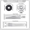 2 Sets Stainless Steel Angle Grinder Extension Rod TOOL-GA0002-09-2