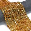 Natural Citrine Beads Strands G-K389-A17-01-2