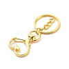 Alloy Swivel Keychain Clasps KEYC-JKC00329-01-5