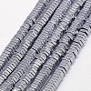 Electroplate Non-magnetic Synthetic Hematite Beads Strands X-G-J165-3mm-08-1
