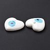 Handmade Evil Eye Lampwork Pendants LAMP-O018-01D-4