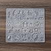 Cat Shape Theme DIY Pendant Silicone Molds DIY-F161-01A-3