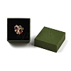 Cardboard Paper Jewelry Storage Boxes with Sponge CON-P023-01A-01-3