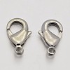 Brass Lobster Claw Clasps KK-J202-07P-2