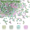 20G 4 Colors Cylinder Seed Beads SEED-YW0003-05D-1