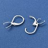 Ion Plating(IP)  304 Stainless Steel Leverback Earring Findings STAS-U025-01S-01-2