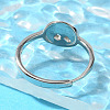 Brass Adjustable Rings for Women RJEW-R005-04G-3