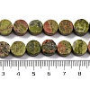 Natural Unakite Beads Strands G-C159-B05-01-5