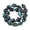 Synthetic Turquoise Dyed Beads Strands G-P507-05A-2-3