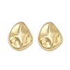 Brass Stud Earrings EJEW-H154-07B-G-4