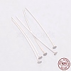 925 Sterling Silver Flat Head Pins LS-STER-K017-15mm-S-03-1