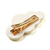 Cute Cloud Resin Alligator Hair Clips AJEW-U004-04A-2