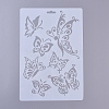 Plastic Reusable Drawing Painting Stencils Templates DIY-E015-18E-1