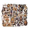 Ancient Egypt Theme Waterproof PVC Self-adhesive AJEW-D275-05-1