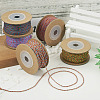 5 Rolls 5 Colors Cotton Cord OCOR-TA0001-48-5