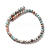 Synthetic Turquoise Dyed Beads Strands G-E594-24-3