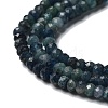 Natural Blue Tourmaline Beads Strands G-B088-D12-01-4