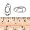 304 Stainless Steel Linking Rings X-STAS-K267-20B-P-3
